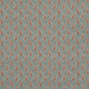 Patola Paisley Aqua by G P & J Baker Fabric