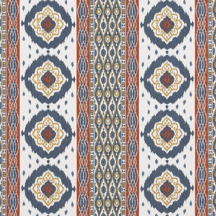 Crosby Indigo by G P & J Baker Fabric G P & J Baker Fabric Crosby IndigoFabric CASPIAN COTTON - 60%;LINEN - 40% India </p><p>Repeat: H: 26.989, V: 12.608 53.978 - Fabric Carolina -