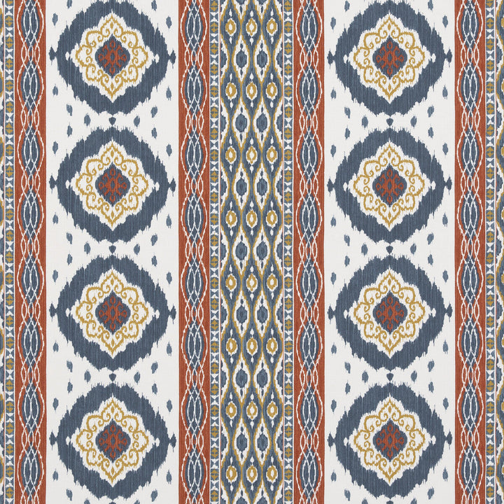 Crosby Indigo by G P & J Baker Fabric G P & J Baker Fabric Crosby IndigoFabric CASPIAN COTTON - 60%;LINEN - 40% India </p><p>Repeat: H: 26.989, V: 12.608 53.978 - Fabric Carolina -
