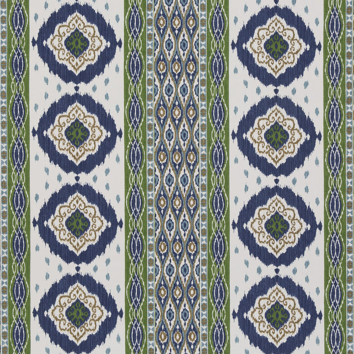 Crosby Blue/Green by G P & J Baker Fabric G P & J Baker Fabric Crosby Blue/GreenFabric CASPIAN COTTON - 60%;LINEN - 40% India </p><p>Repeat: H: 26.989, V: 12.608 53.978 - Fabric Carolina -