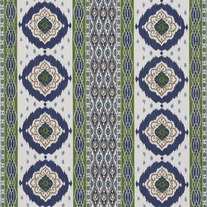 Crosby Blue/Green by G P & J Baker Fabric G P & J Baker Fabric Crosby Blue/GreenFabric CASPIAN COTTON - 60%;LINEN - 40% India </p><p>Repeat: H: 26.989, V: 12.608 53.978 - Fabric Carolina -