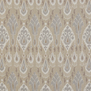 Ikat Bokhara Linen Parchment by G P & J Baker Fabric