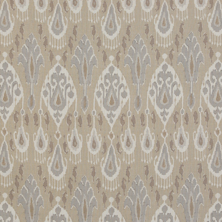 Ikat Bokhara Linen Parchment by G P & J Baker Fabric G P & J Baker Fabric Ikat Bokhara Linen ParchmentFabric CASPIAN LINEN - 100% Thailand </p><p>Repeat: H: 10.441, V: 27.58 52.402 - Fabric Carolina -