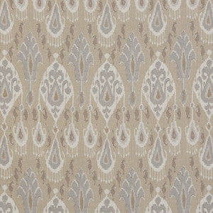 Ikat Bokhara Linen Parchment by G P & J Baker Fabric