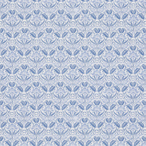 Iris Meadow Cotton Blue by G P & J Baker Fabric