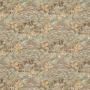 Ruskin Cotton Teal by G P & J Baker Fabric