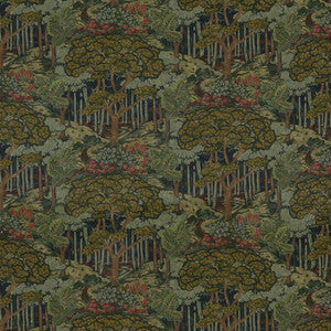 Ruskin Velvet Emerald by G P & J Baker Fabric