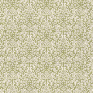 Fritillerie Cotton Green by G P & J Baker Fabric