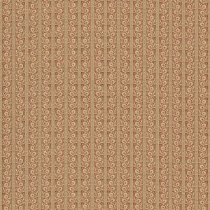 Bibury Red/Olive by G P & J Baker Fabric