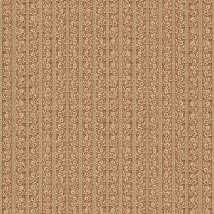 Bibury Red/Olive by G P & J Baker Fabric