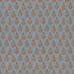 Poppy Sprig Denim by G P & J Baker Fabric