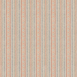 Compton Indigo/Red by G P & J Baker Fabric