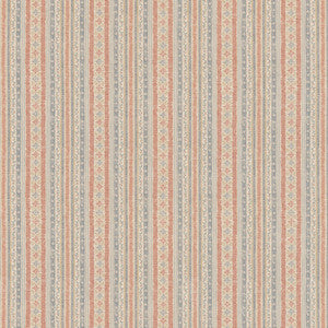 Compton Indigo/Red by G P & J Baker Fabric
