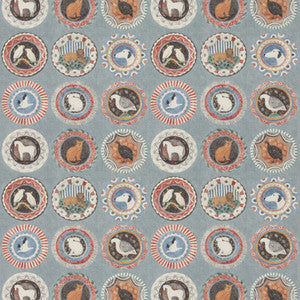 Robina'S Dinner Party Teal BP11047.5.0 by G P & J Baker Fabric