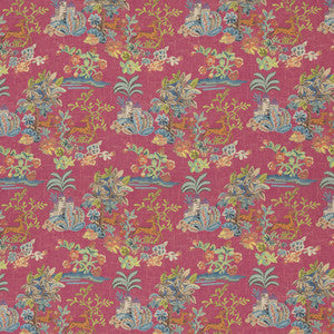 Knight'S Tale Texture Fuchsia BP11048.1.0 by G P & J Baker Fabric