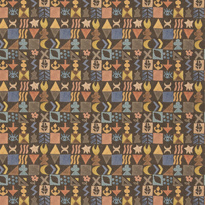 Potato Print Chocolate BP11049.2.0 by G P & J Baker Fabric