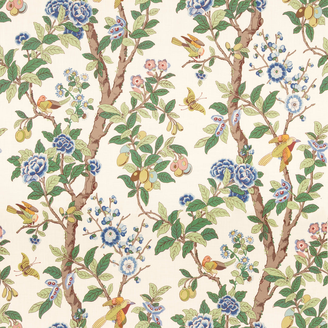 Eldon - Blue/Green By G P & J Baker Fabric