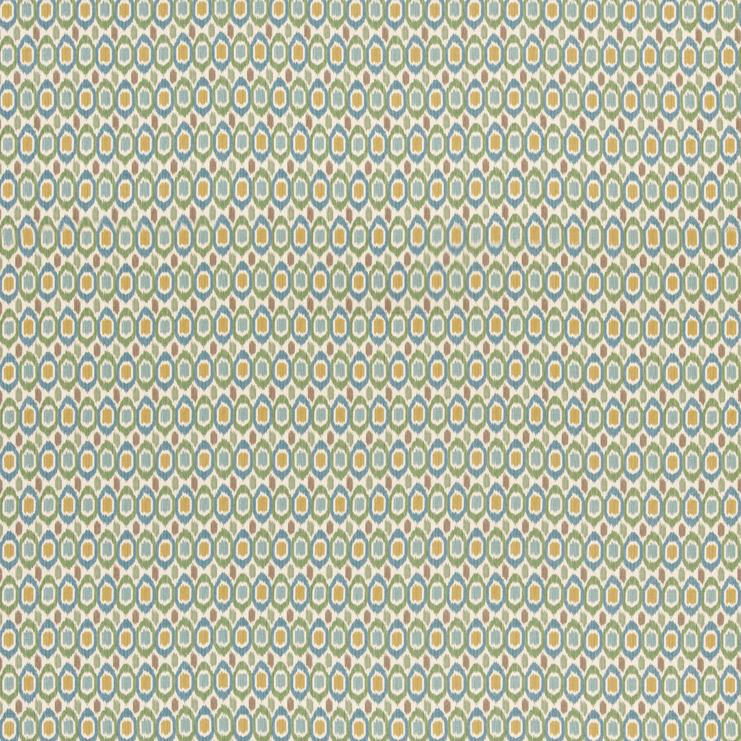 Tigris - Emerald/Blue By G P & J Baker Fabric