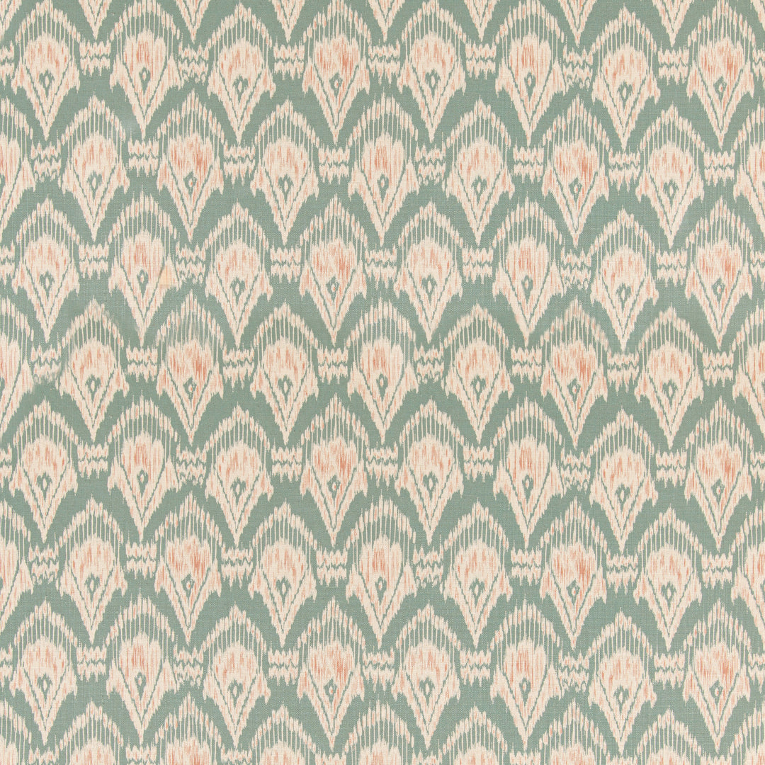 Zaraband Texture - Teal/Spice By G P & J Baker Fabric