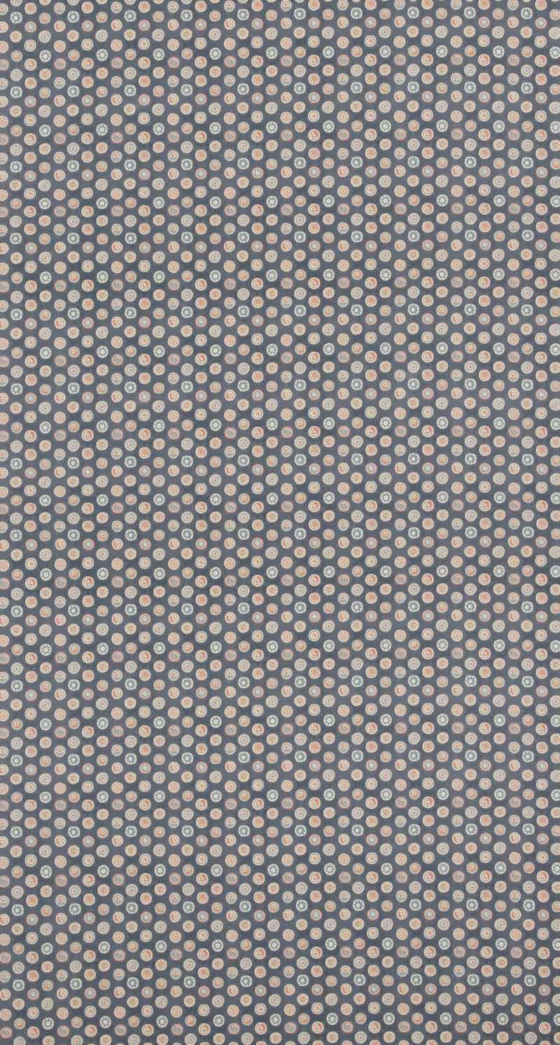 Court Buttons - Indigo By G P & J Baker Fabric