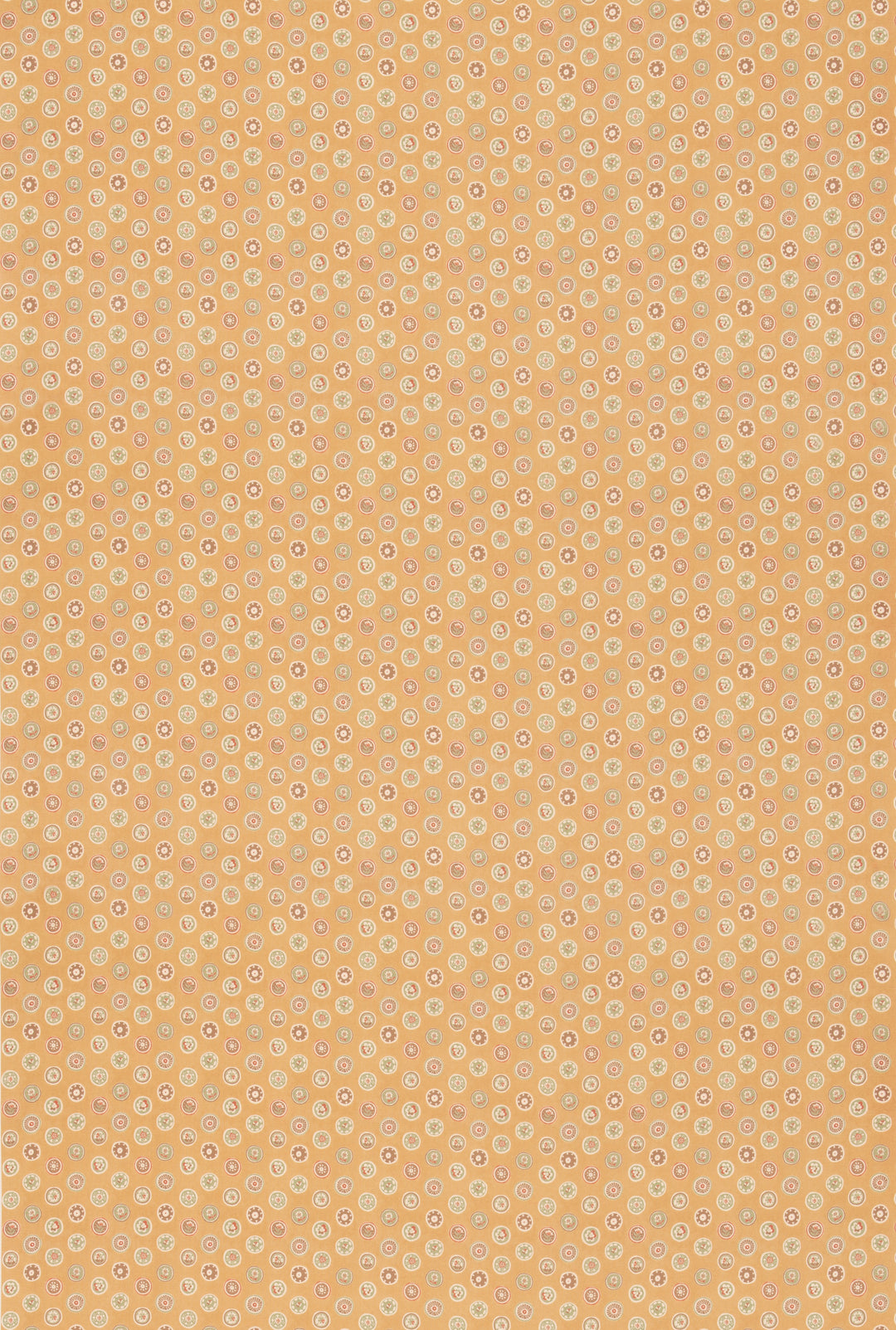 Court Buttons - Ochre By G P & J Baker Fabric