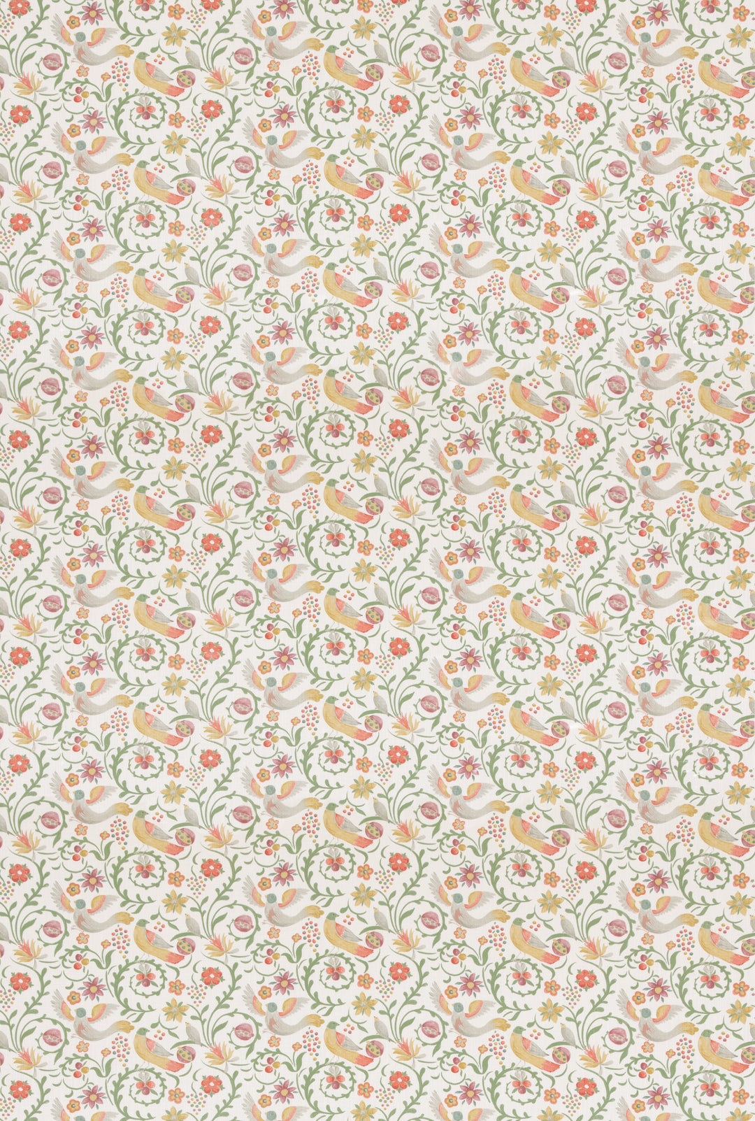 Royal Court - Red/Green By G P & J Baker Fabric