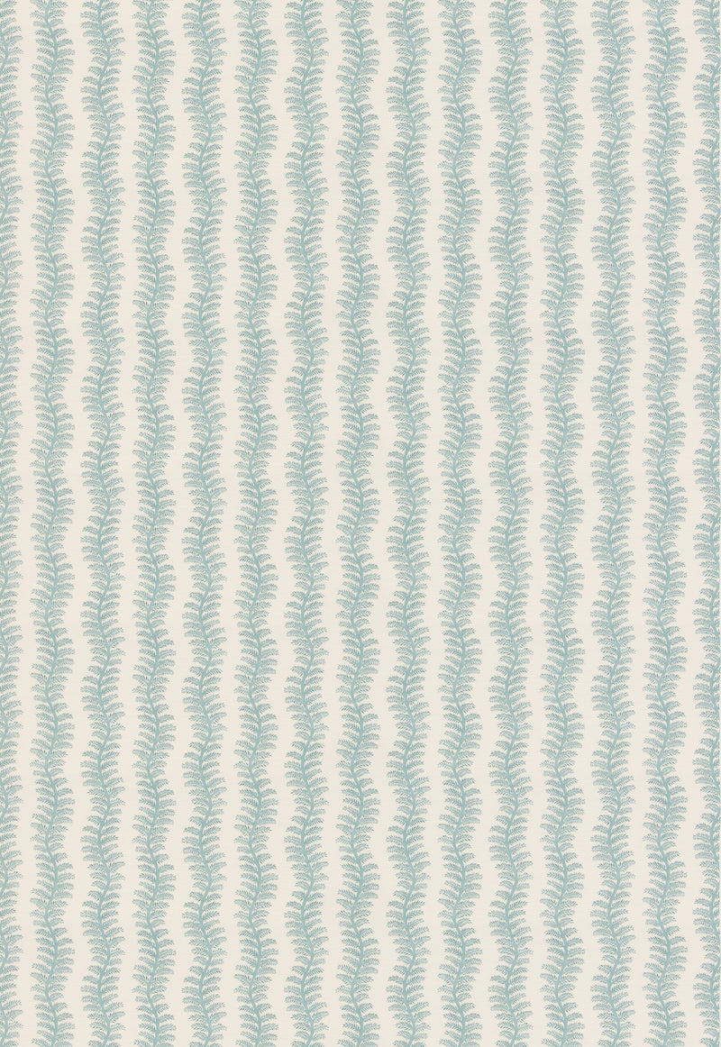 Tetbury Stripe - Teal By G P & J Baker Fabric