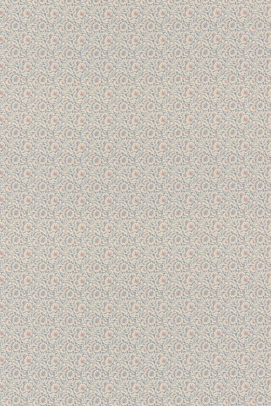 Flower Patch - Blue By G P & J Baker Fabric