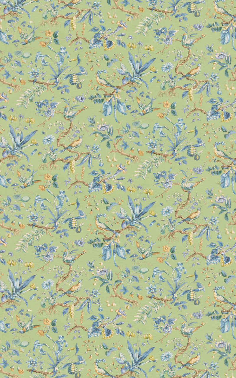 Kentwell - Emerald/Blue By G P & J Baker Fabric