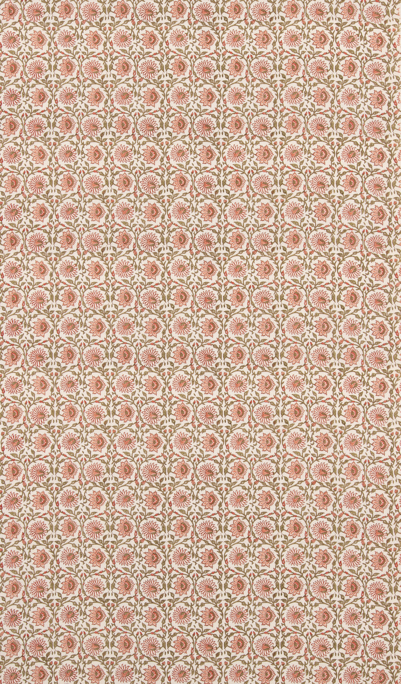 Cecily - Red/Green By G P & J Baker Fabric