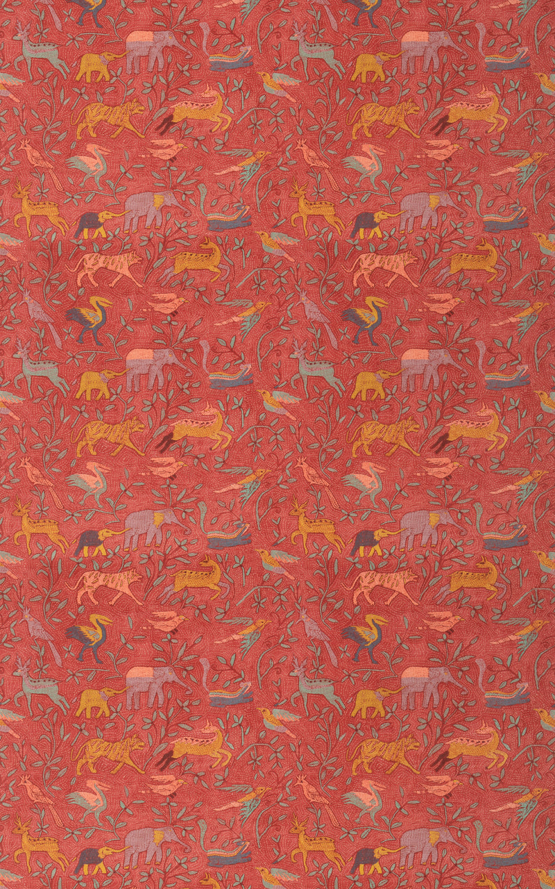 Noah's Ark - Spice By G P & J Baker Fabric