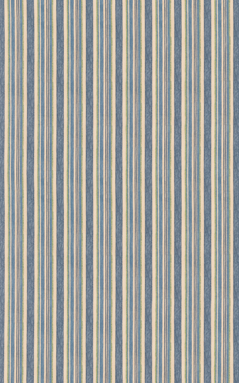 Cloudline - Blue/Green By G P & J Baker Fabric