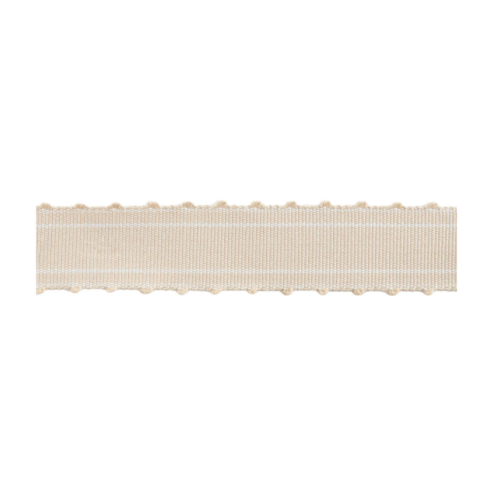 Dorsett Tape Sand by Brunschwig & Fils Trim Brunschwig & Fils Trim Dorsett Tape SandTrim VISCOSE - 100% Italy </p><p>Repeat: H: 0.5, V: 1.4 - Fabric Carolina -