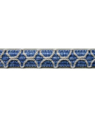 Belluno Figured Gimp Canton Blue by Brunschwig & Fils Trim Brunschwig & Fils Trim Belluno Figured Gimp Canton BlueTrim VISCOSE - 100% Italy </p><p>Repeat: H: 1, V: 0.75 0.75 - Fabric Carolina -