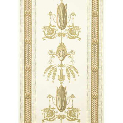Maize Gold by Brunschwig & Fils Wallcovering Brunschwig & Fils Wallcovering Maize GoldWallcovering PAPER - 100% United States </p><p>Repeat: H: , V: 22.75 19 - Fabric Carolina -