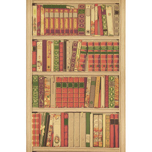 Bibliotheque Cognac by Brunschwig & Fils Wallcovering