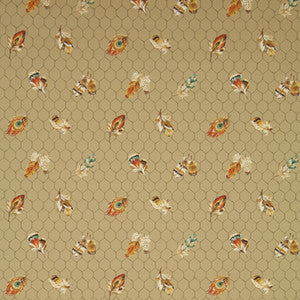Feather Your Nest Cafe Au Lait by Brunschwig & Fils Wallcovering