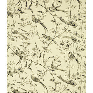Bengali Black by Brunschwig & Fils Wallcovering