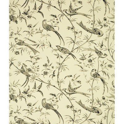Bengali Black by Brunschwig & Fils Wallcovering Brunschwig & Fils Wallcovering Bengali BlackWallcovering PAPER - 100% United States </p><p>Repeat: H: , V: 20 27 - Fabric Carolina -