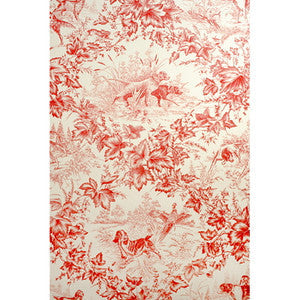 On Point Red by Brunschwig & Fils Wallcovering