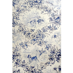 On Point Blue by Brunschwig & Fils Wallcovering