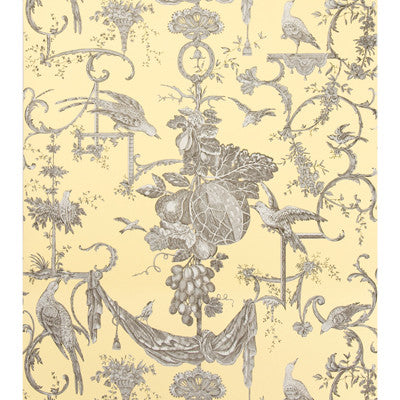 Kininvie French Vanilla by Brunschwig & Fils Wallcovering Brunschwig & Fils Wallcovering Kininvie French VanillaWallcovering PAPER - 100% United States </p><p>Repeat: H: 28.5, V: 28.5 29 - Fabric Carolina -