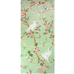 Kanchou Verdigris by Brunschwig & Fils Wallcovering