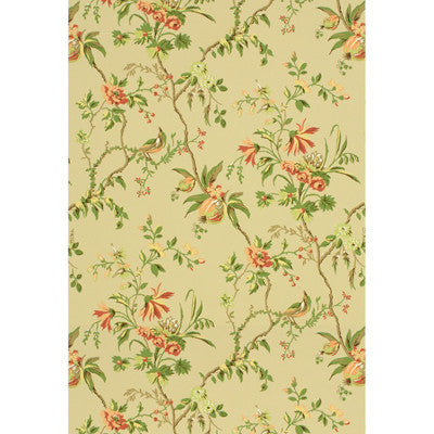 Locklin Plantation Mocha by Brunschwig & Fils Wallcovering Brunschwig & Fils Wallcovering Locklin Plantation MochaWallcovering PAPER - 100% United States </p><p>Repeat: H: 26.5, V: 30 27 - Fabric Carolina -