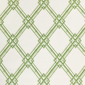 Treillage De Bambou Leaf by Brunschwig & Fils Wallcovering