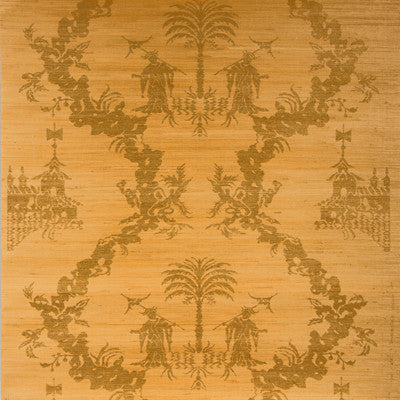 Chiri On Jute & Cotton Gold On Natural by Brunschwig & Fils Wallcovering Brunschwig & Fils Wallcovering Chiri On Jute & Cotton Gold On NaturalWallcovering JUTE - 85%;COTTON - 15% United States </p><p>Repeat: H: , V: 23.125 34 - Fabric Carolina -