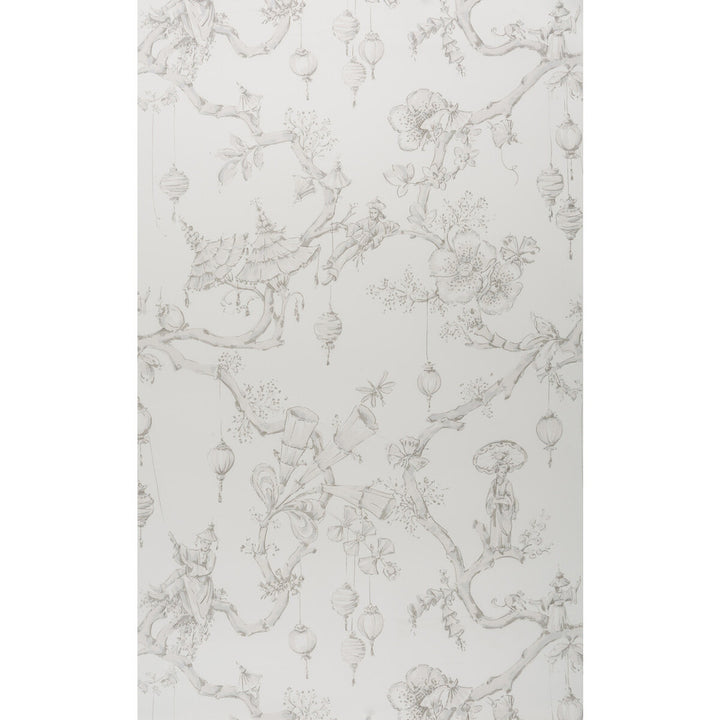 Festival Of Lanterns Gray by Brunschwig & Fils Wallcovering Brunschwig & Fils Wallcovering Festival Of Lanterns GrayWallcovering VOLUME 56 PAPER - 100% United States </p><p>Repeat: H: 27, V: 36 27 - Fabric Carolina -