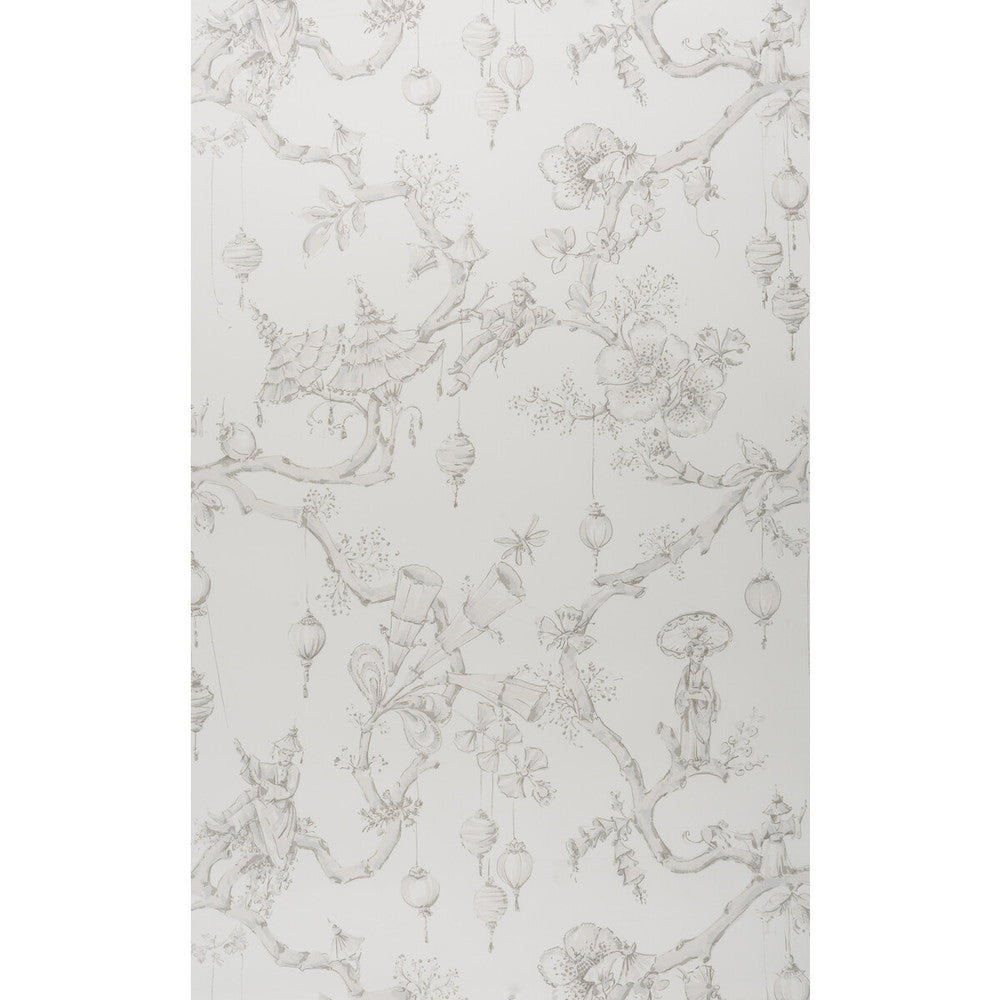 Festival Of Lanterns Gray by Brunschwig & Fils Wallcovering Brunschwig & Fils Wallcovering Festival Of Lanterns GrayWallcovering VOLUME 56 PAPER - 100% United States </p><p>Repeat: H: 27, V: 36 27 - Fabric Carolina -