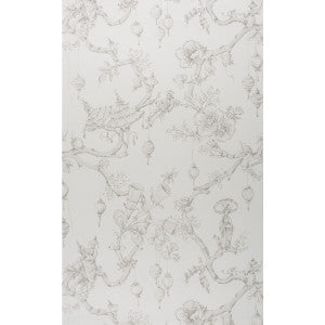 Festival Of Lanterns Gray by Brunschwig & Fils Wallcovering