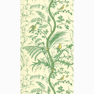 Bird And Thistle Green by Brunschwig & Fils Wallcovering